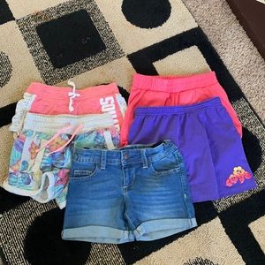 Girls 4-5, 5t and 5 shorts lot